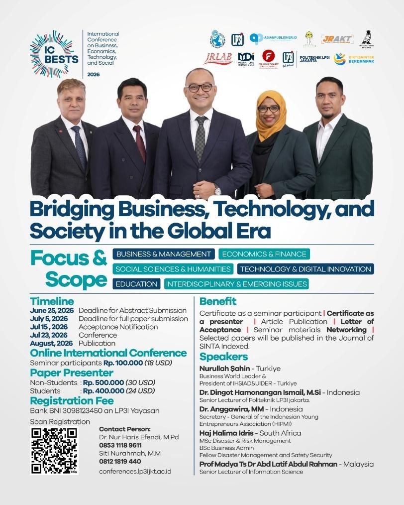 International Conference on Business, Economics, Technology, and Social (IC-BESTS) 2026