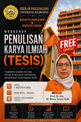 Dukung Penyelesaian Studi Mahasiswa, Pascasarjana Uniba Gelar Workshop Penulisan Tesis Gratis